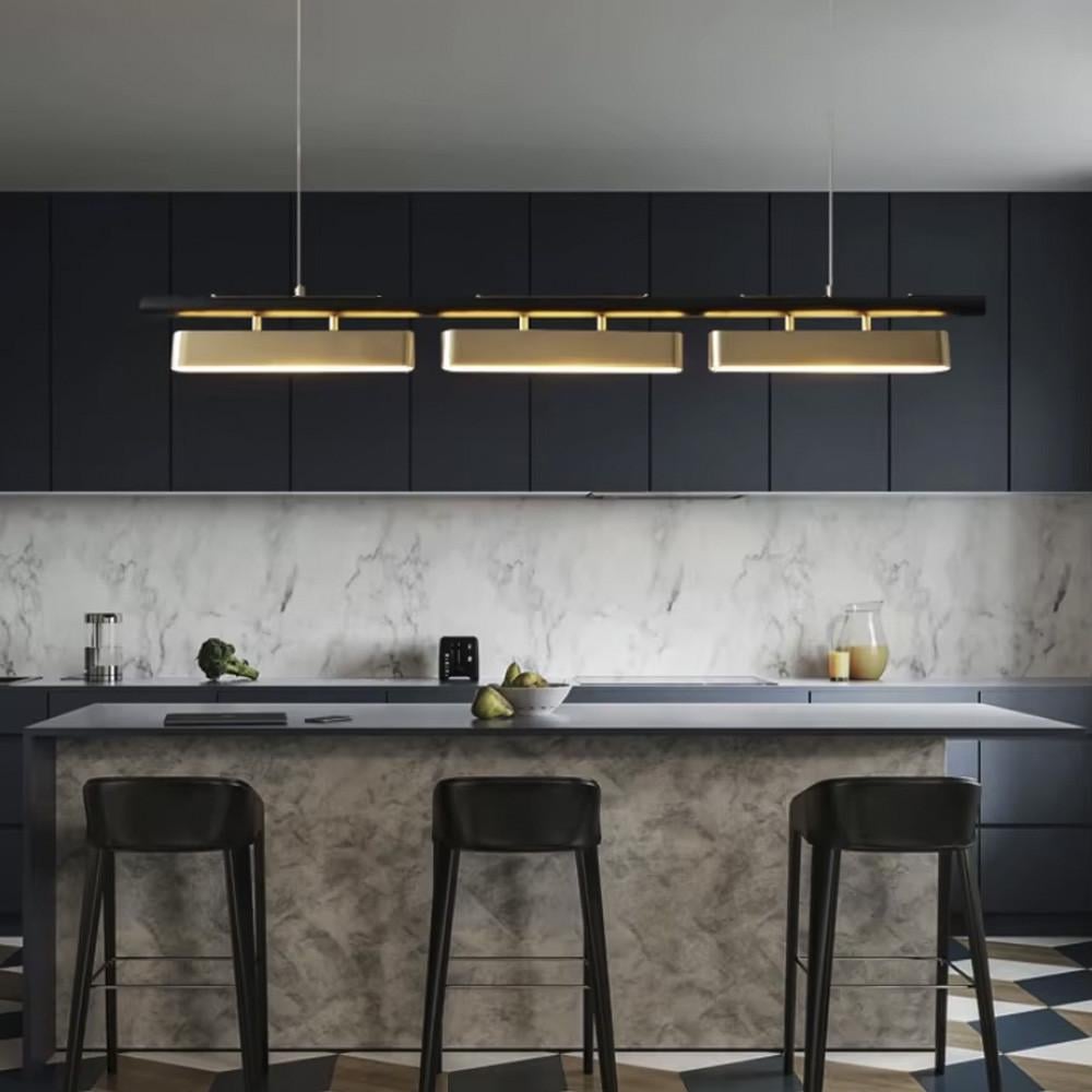 Світильник подовжений на 3 латунні модулі 140 см (NO6-1400) - фото 7 Світильник подовжений на 3 латунні модулі 140 см (NO6-1400) - фото 7