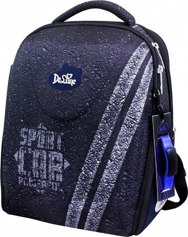 Школьный ранец DeLune 28х17х37 см Черный (7-152)