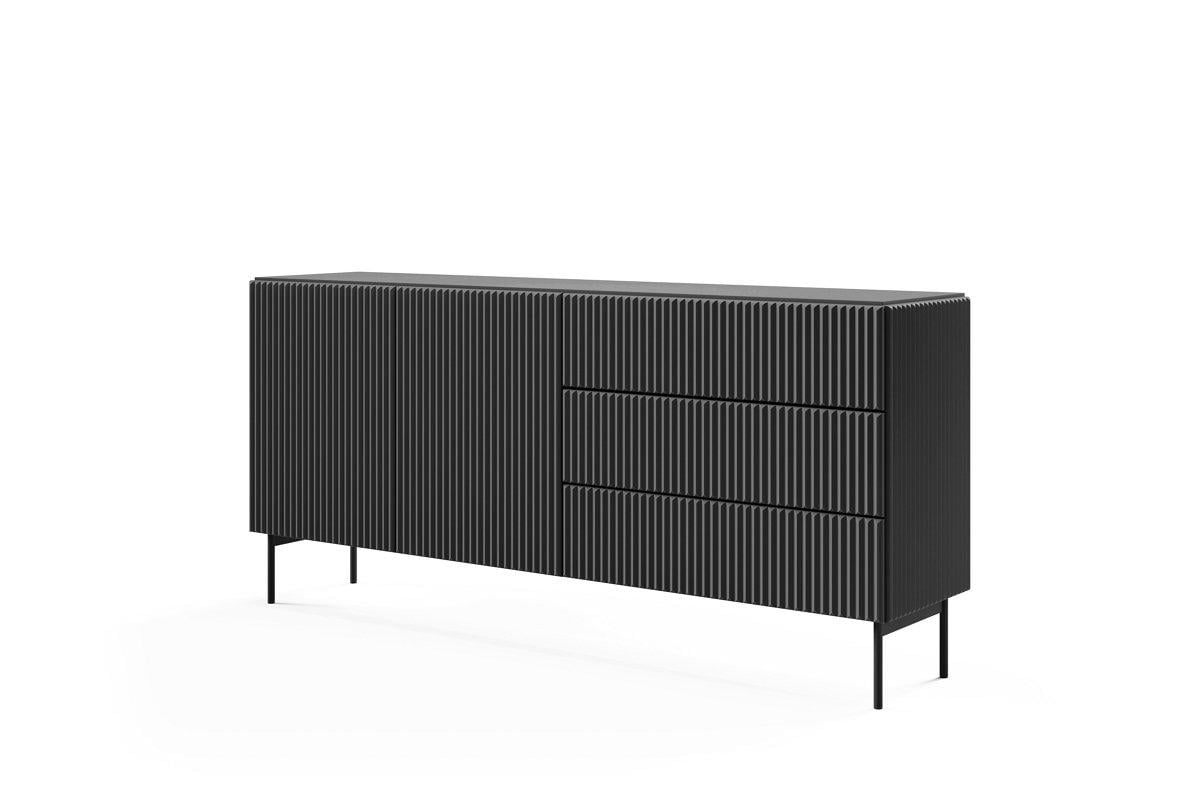 Комод Perfect Home Muti 2D3S/177 2-дверний з 3 шухлядами Чорний (PFH-091395)