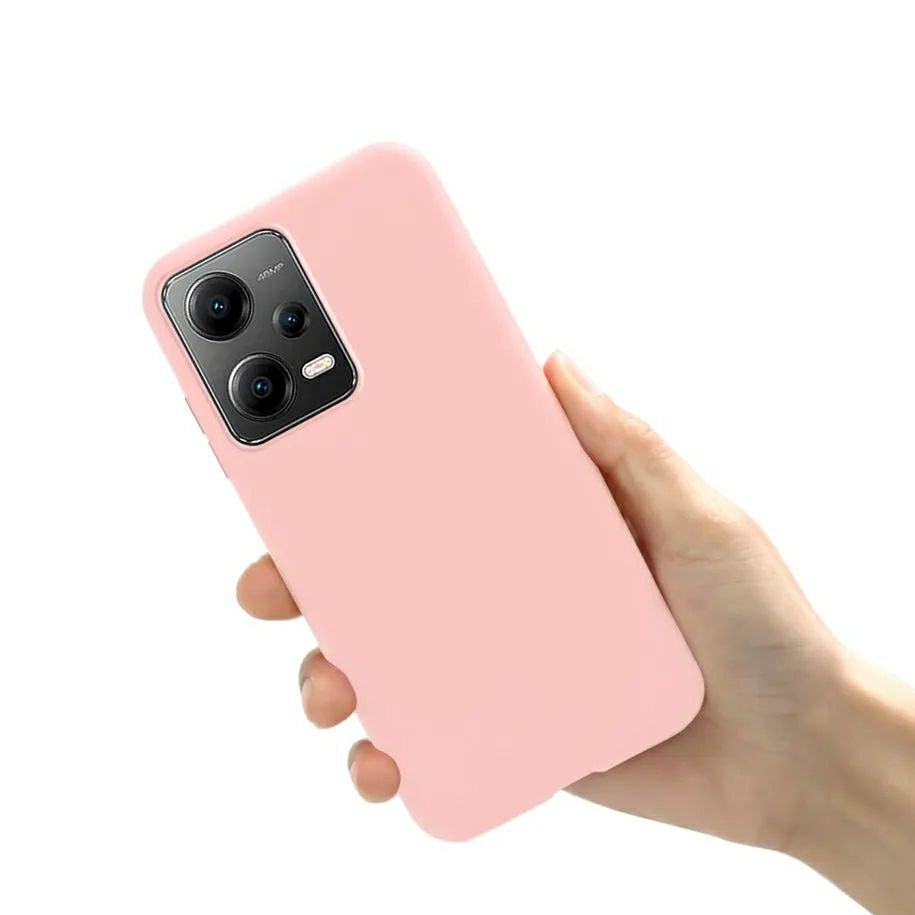 Чехол Candy Silicone для Xiaomi Redmi Note 12 4G Розовый (88408_6)