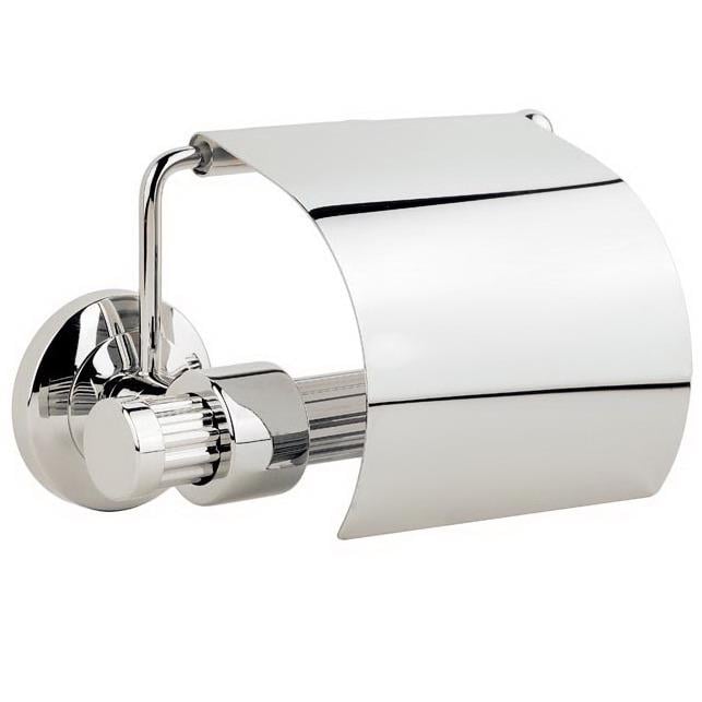 Тримач для туалетного паперу KUGU Maximus 611C із кришкою Хром (130729)