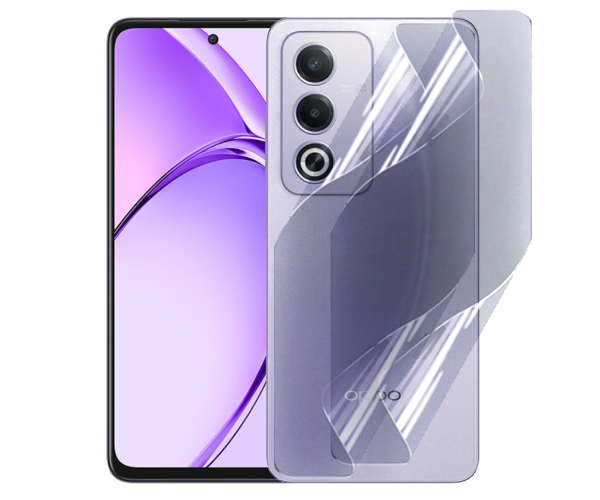 Противоударная гидрогелевая пленка Hydrogel Film для Oppo A80 на заднюю панель, Transparent
