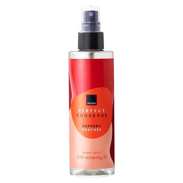 Спрей для тіла парфумований Avon Perfect Nonsense Peppery Peaches 200 мл (4946924)