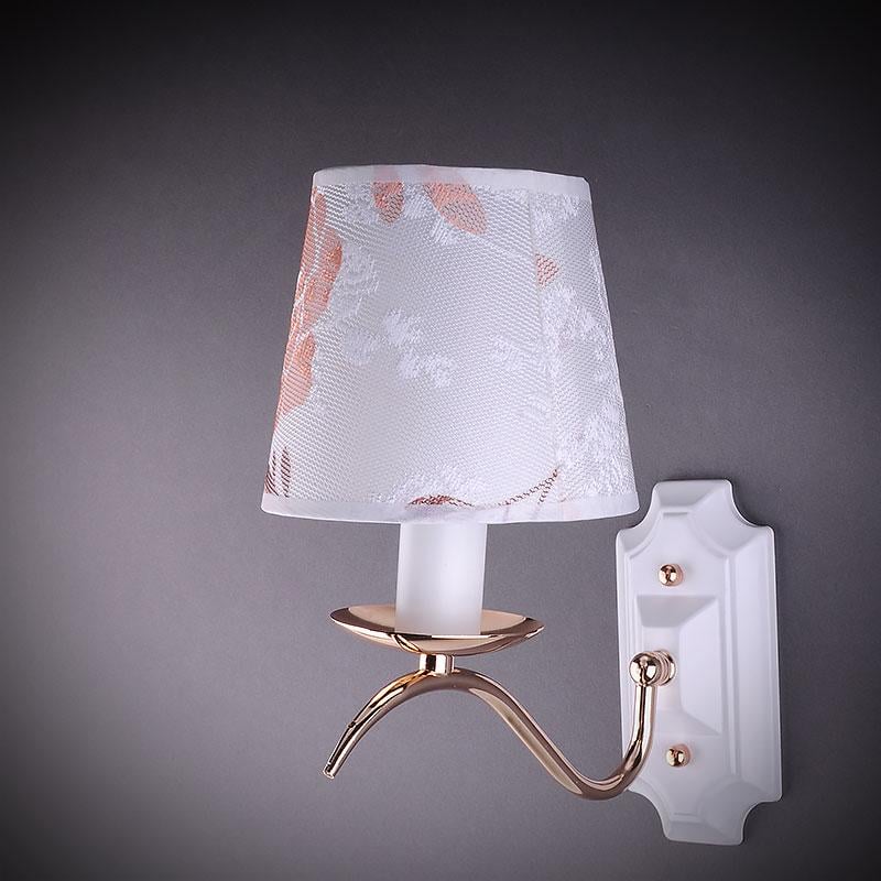 Бра настенное с абажуром Light House DL-17340/1W Белый