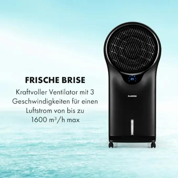 Вентилятор/охладитель/увлажнитель воздуха KLARSTEIN Whirlwind 1600 м³/час (10031487) - фото 8