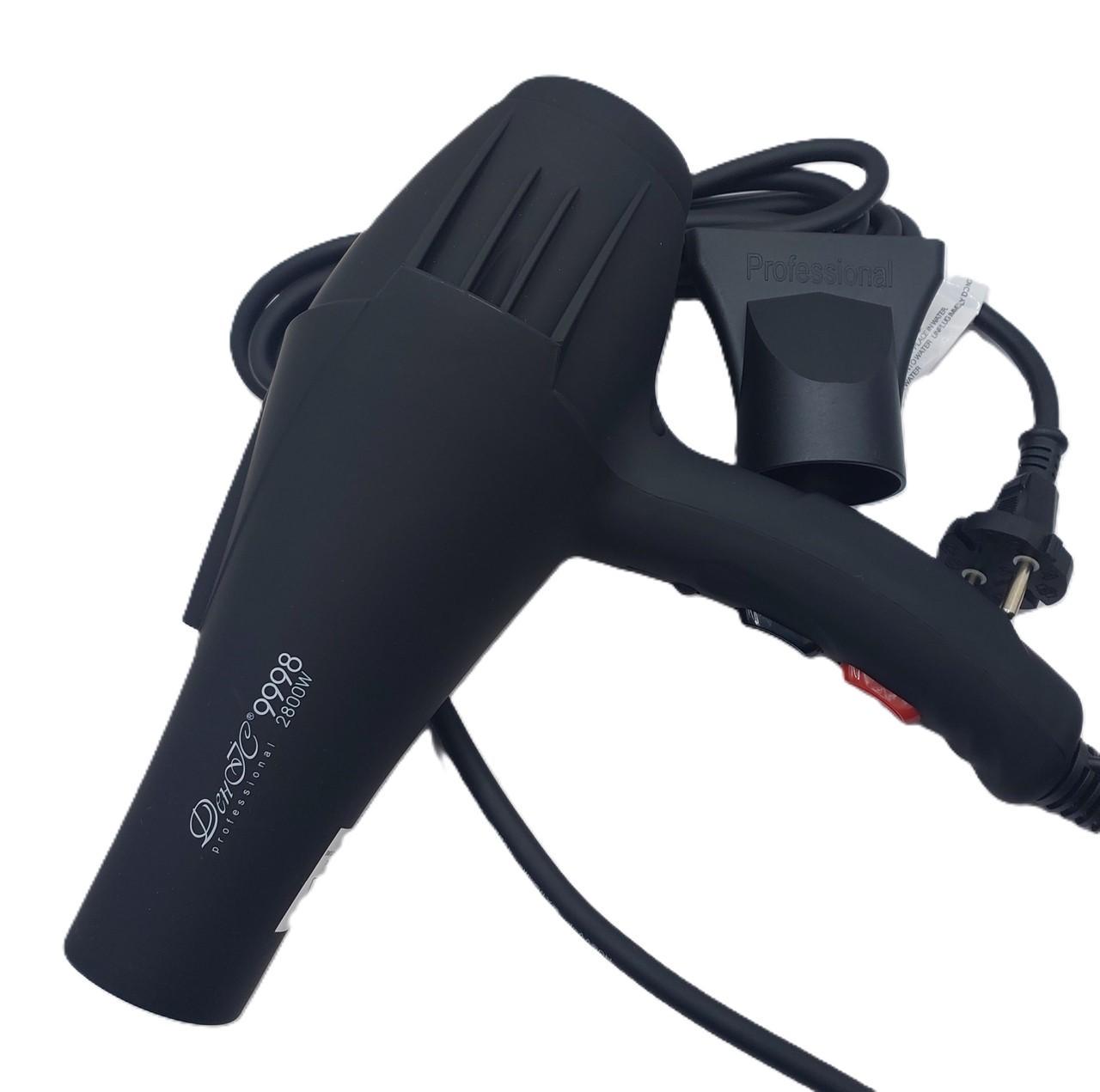 Фен професійний ДенІС professional 9998 ION 2800 вт Black (2091783669) - фото 11 Фен професійний ДенІС professional 9998 ION 2800 вт Black (2091783669) - фото 11