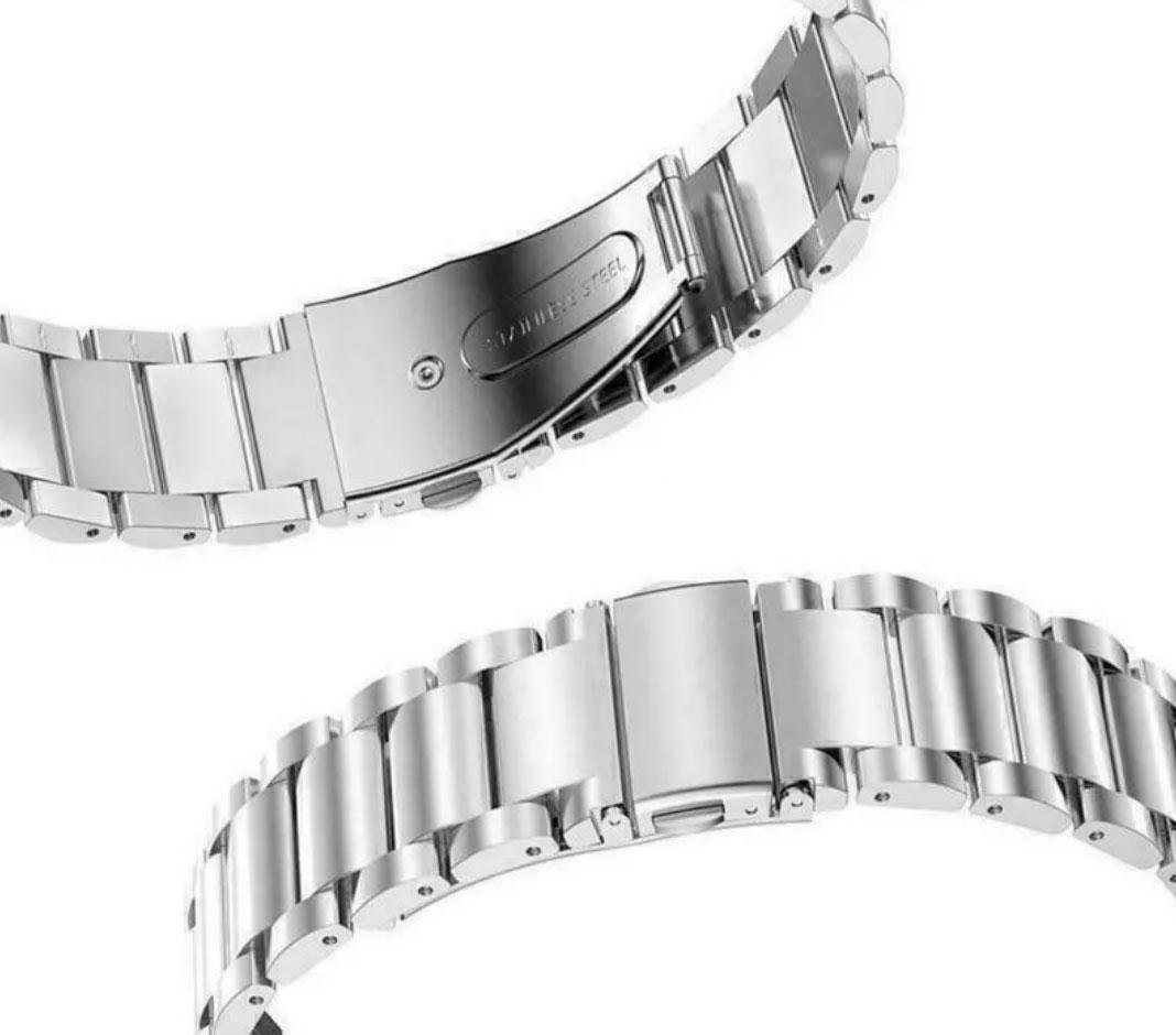 Ремешок металлический Primolux для смарт-часов Samsung Galaxy Fit 3 SM-R390 Silver (2662725440) - фото 6 Ремешок металлический Primolux для смарт-часов Samsung Galaxy Fit 3 SM-R390 Silver (2662725440) - фото 6