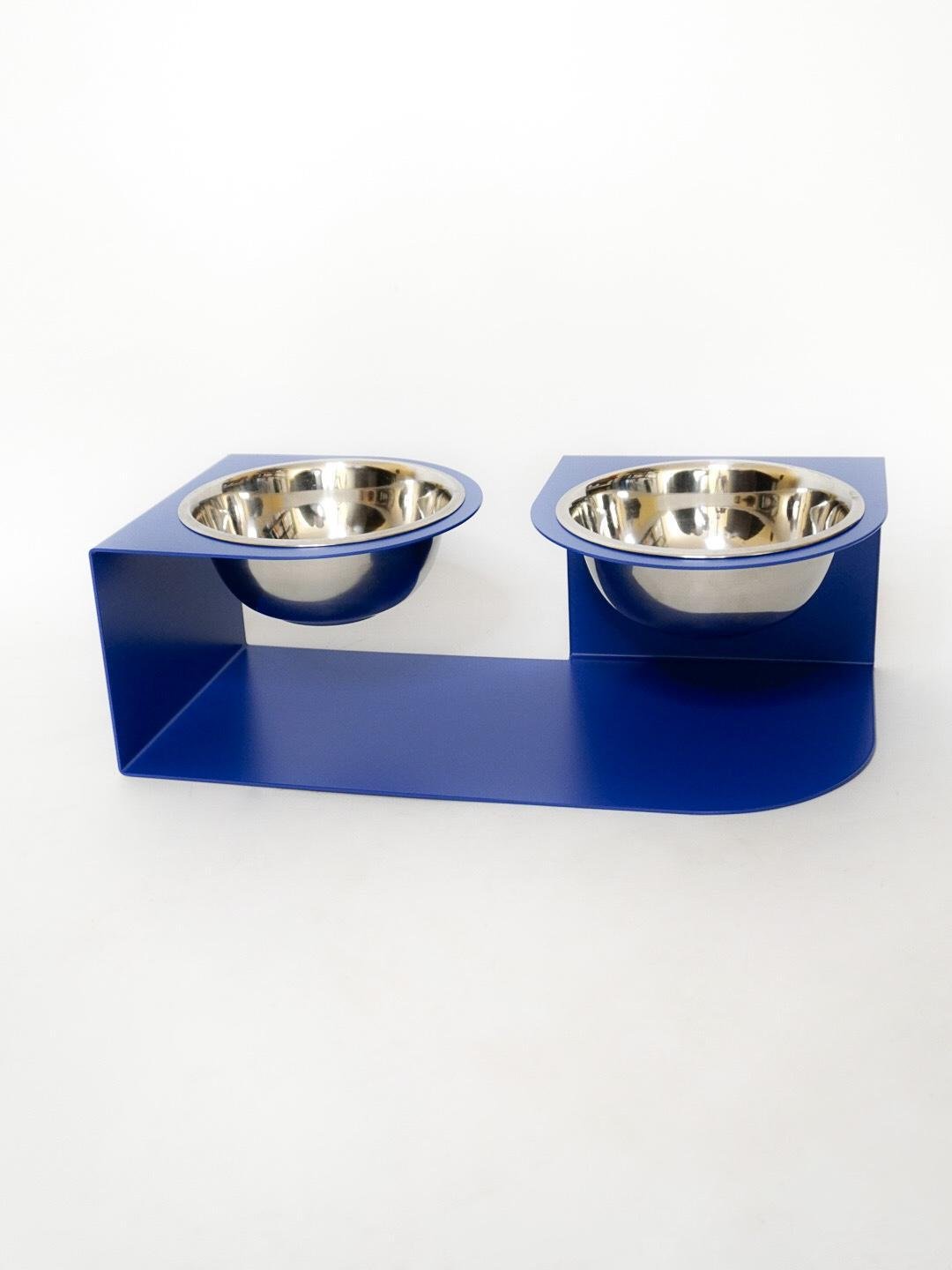 Кормушка For you подставка для собак средних пород на 2 миски металл 150 мм 1,0 л Синий (1024032с) - фото 5 Кормушка For you подставка для собак средних пород на 2 миски металл 150 мм 1,0 л Синий (1024032с) - фото 5