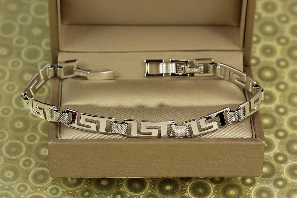 Браслет Xuping Jewelry Лора 16,5 см 6 мм Серебристый (31916620)