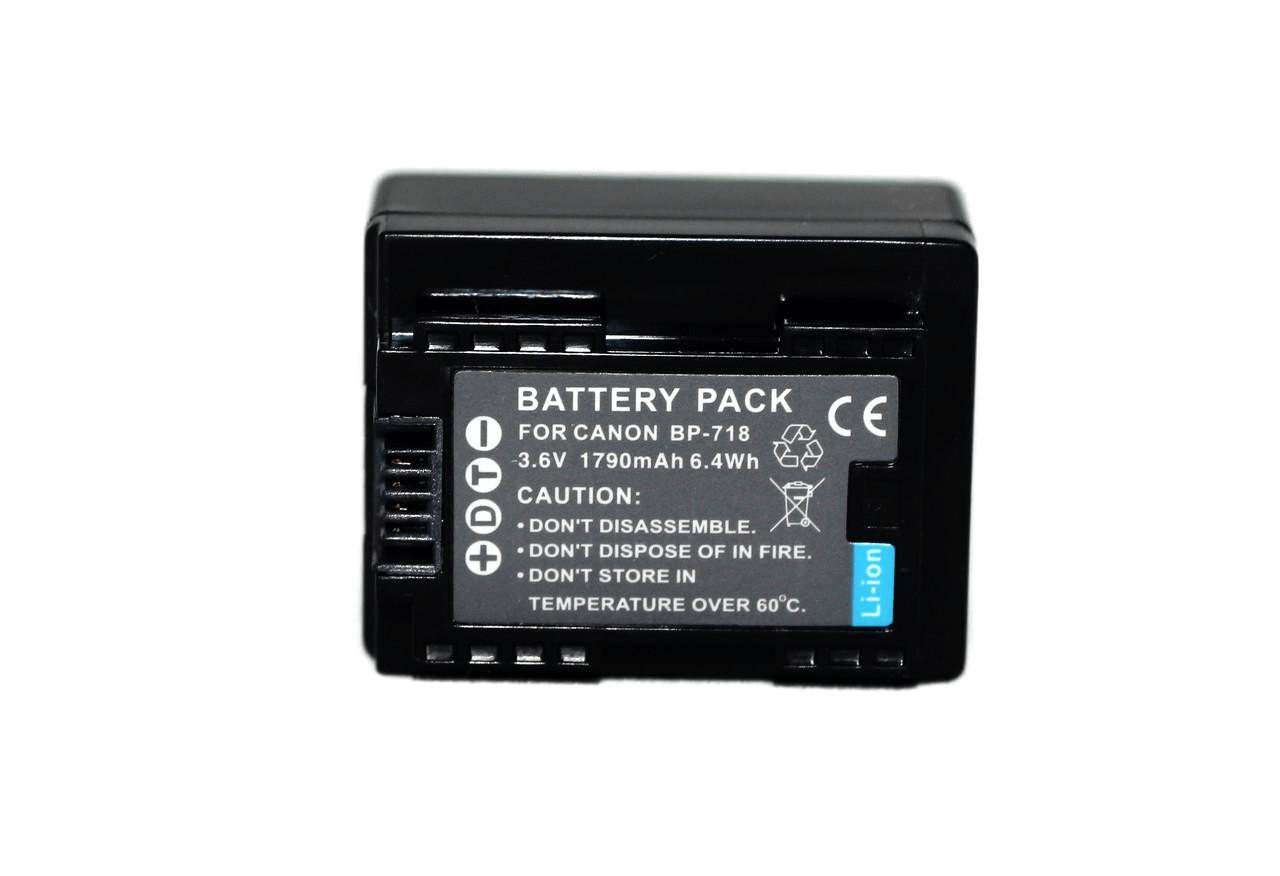 Аккумулятор для камер Canon BP-718 чип BP-727 BP-709 1790 ma
