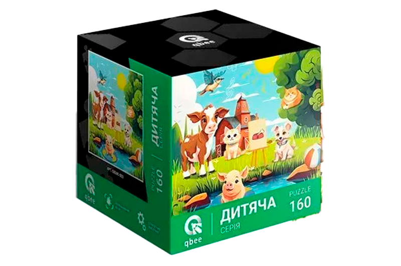 Пазлы qbee Животные приятели 160 эл. (QB500-003)