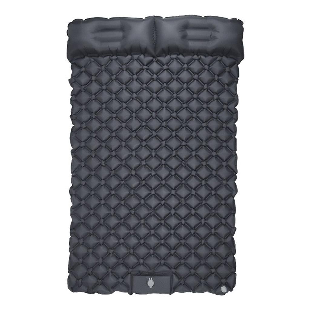 Матрас надувной туристический NMN-208 190х120х5 см Черный (17555)