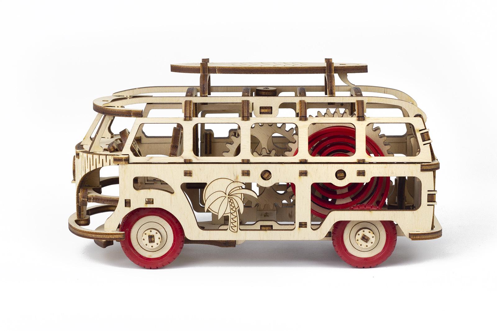 Конструктор механічний 3D Time for Machine Dream van автомобіль Бордовий (T4M380301BURG) - фото 2 Конструктор механічний 3D Time for Machine Dream van автомобіль Бордовий (T4M380301BURG) - фото 2