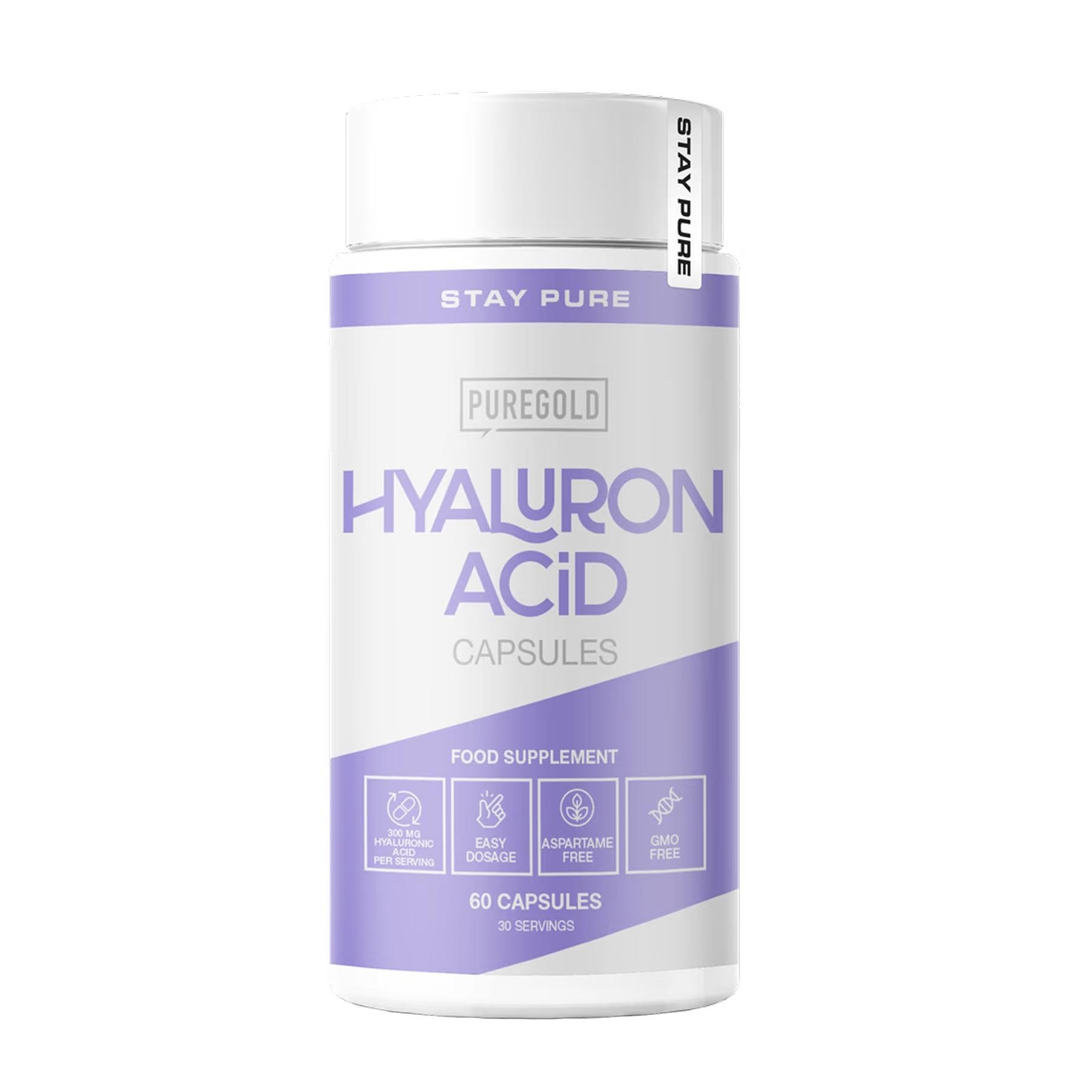 Гіалуронова кислота Pure Gold Protein Hyaluron 60 кап. Гіалуронова кислота Pure Gold Protein Hyaluron 60 кап.