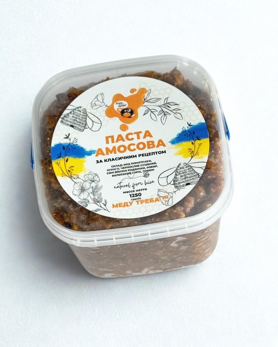 Паста Амосова Меду Треба 250 г 1 л