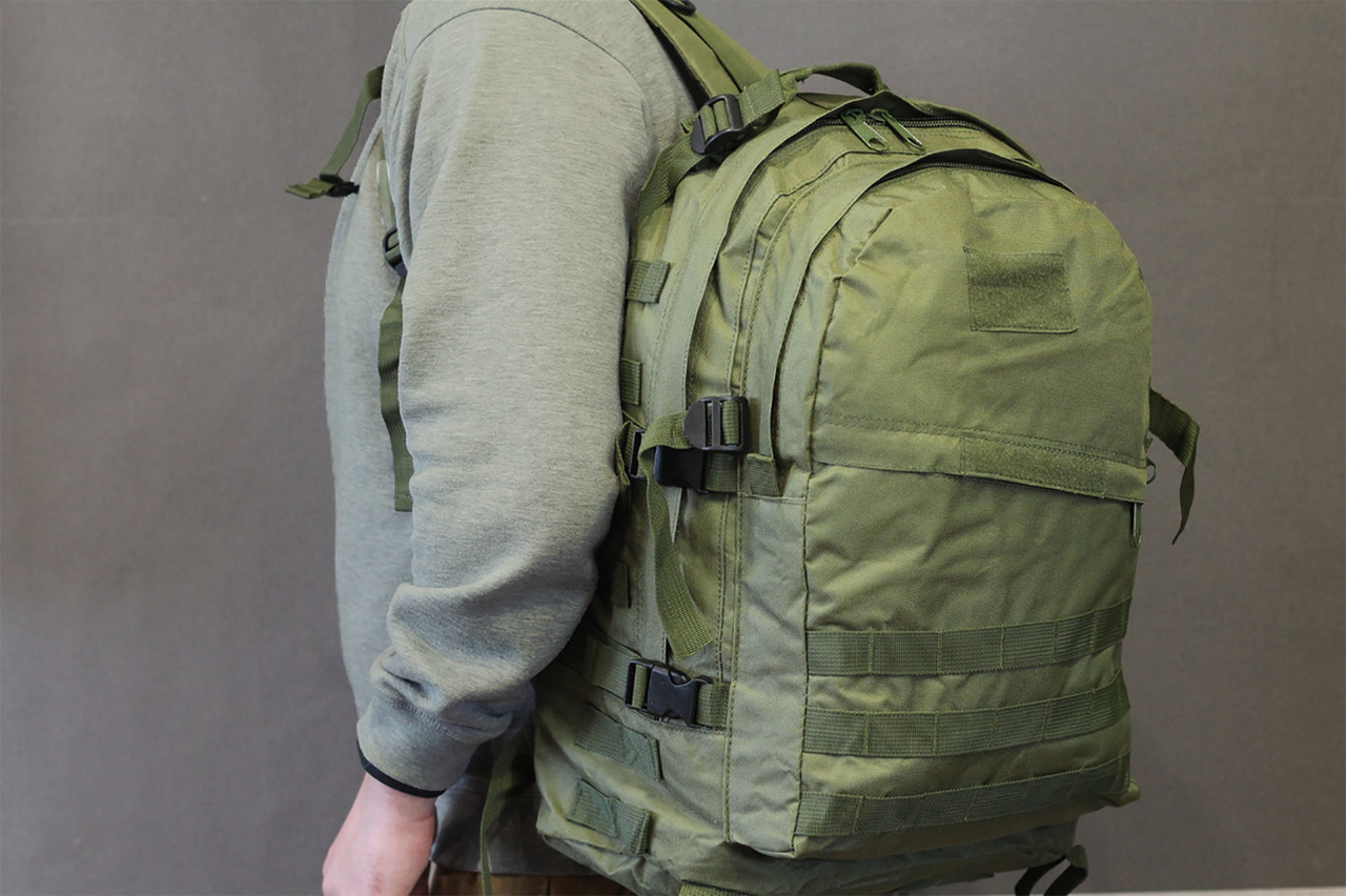 Рюкзак тактический военный US Army 45 л Оливковый (id_967) - фото 5