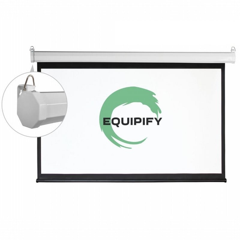 Екран для проєкторів EQUIPIFY SMM-4302 моторизований настінний стельовий 100" 203x153 см 4:3 (tf2930) - фото 6 Екран для проєкторів EQUIPIFY SMM-4302 моторизований настінний стельовий 100" 203x153 см 4:3 (tf2930) - фото 6