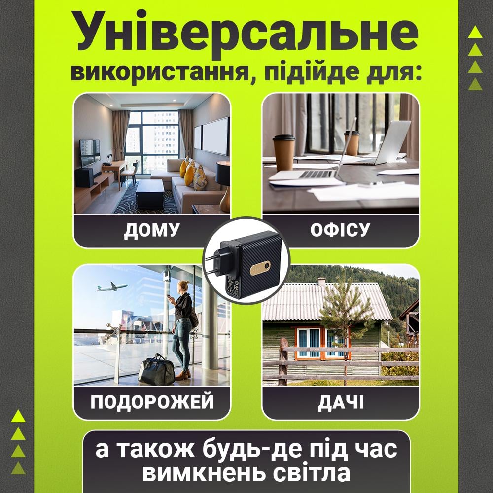 UPS-комплект для роутера Silver Crest SMRP 5200 A1 с зарядкой и кабель USB DC 9/12V 5200 mAh Черный (8e568b70) - фото 6