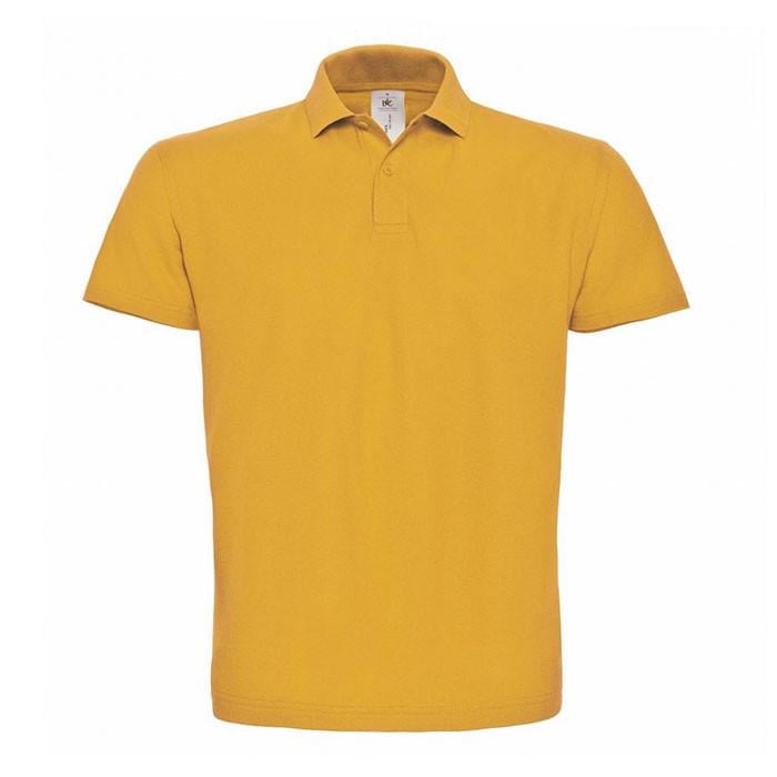 Поло чоловіча B&C ID 001 S Жовтий (PUI10-884-S)