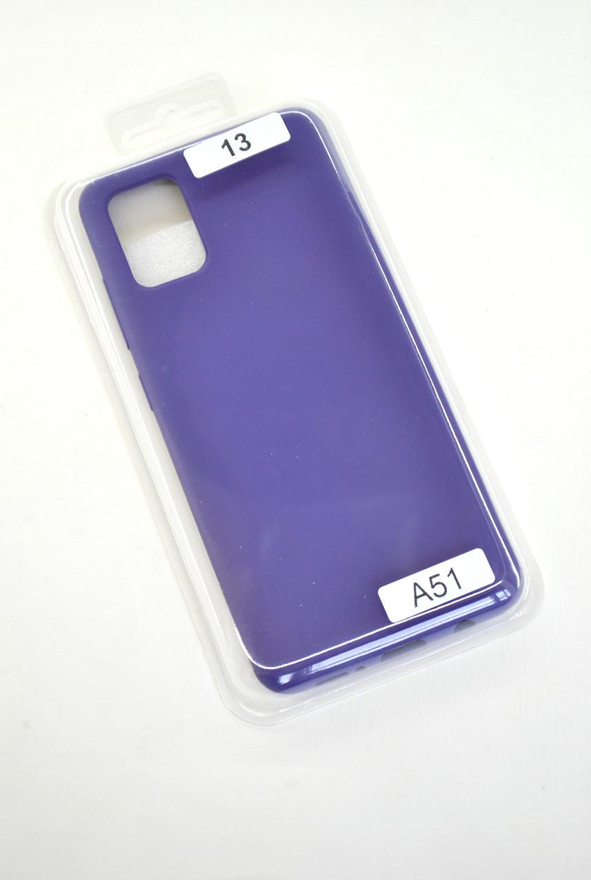 Чохол для телефону Samsung A51 / A515 Silicone FULL №13 Violet (4you)