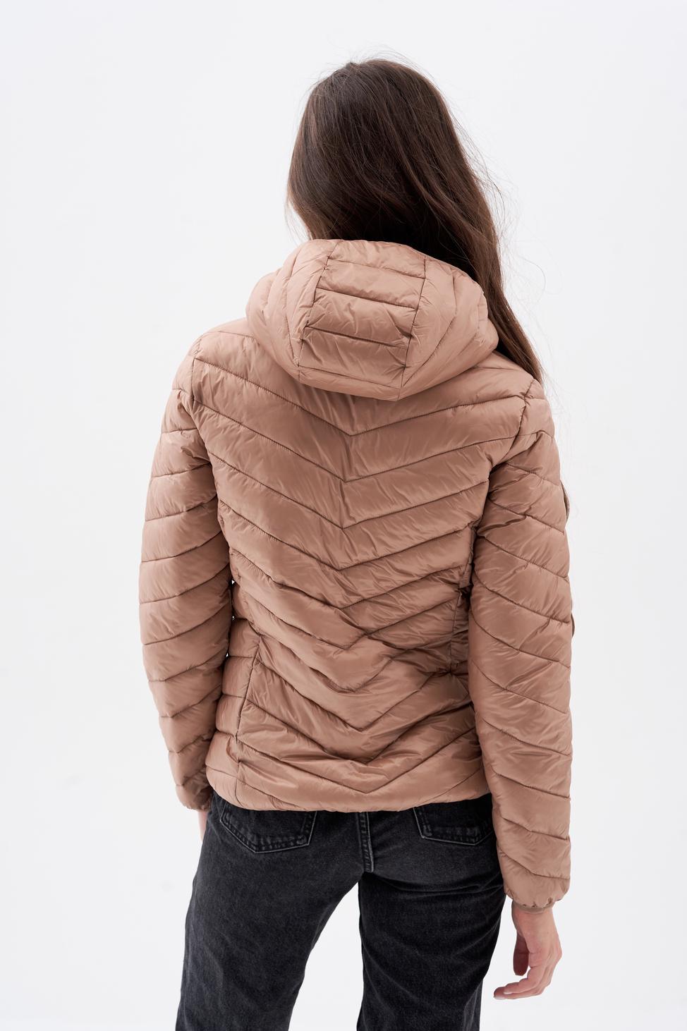 Ветровка женская Avecs 50226B/71 5XL Капучино - фото 4 Ветровка женская Avecs 50226B/71 5XL Капучино - фото 4