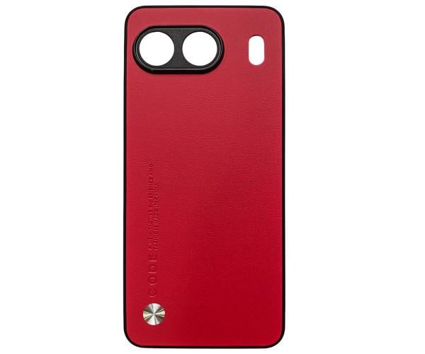 Шкіряний чохол - накладка CODE Tactile Experience для OnePlus Nord 4 Червоний Шкіряний чохол - накладка CODE Tactile Experience для OnePlus Nord 4 Червоний