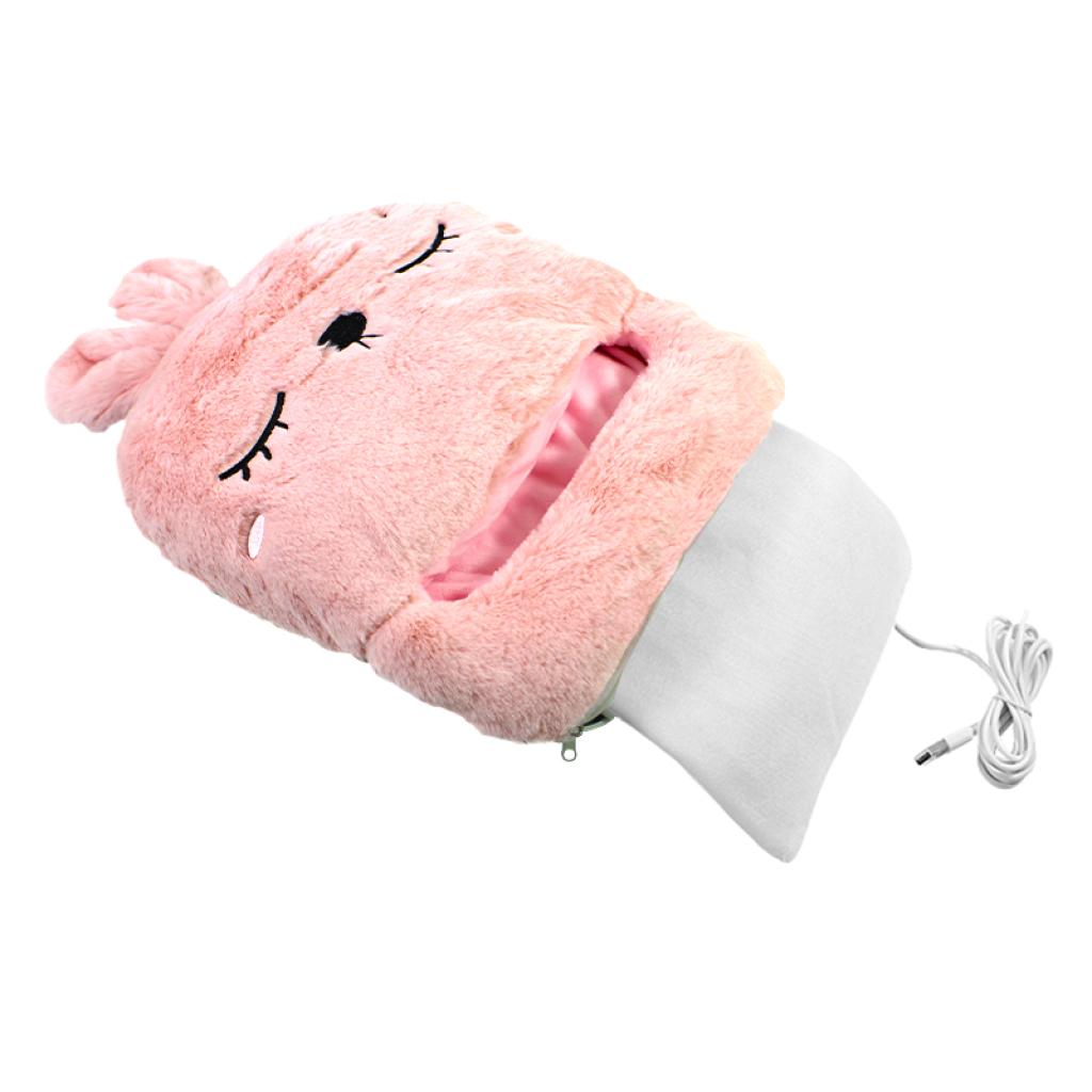 Грелка для ног E-Warmer F51 Кролик Розовый (1379457) - фото 3