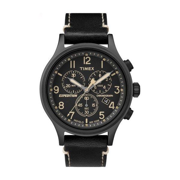 Наручные часы мужские Timex кварцевые Black (Tx4b09100)