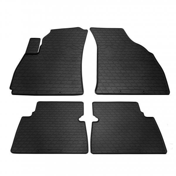 Килимки гумові Stingray для Hyundai Santa Fe I SM 2001-2006 design 2016 4 шт. (1009324)