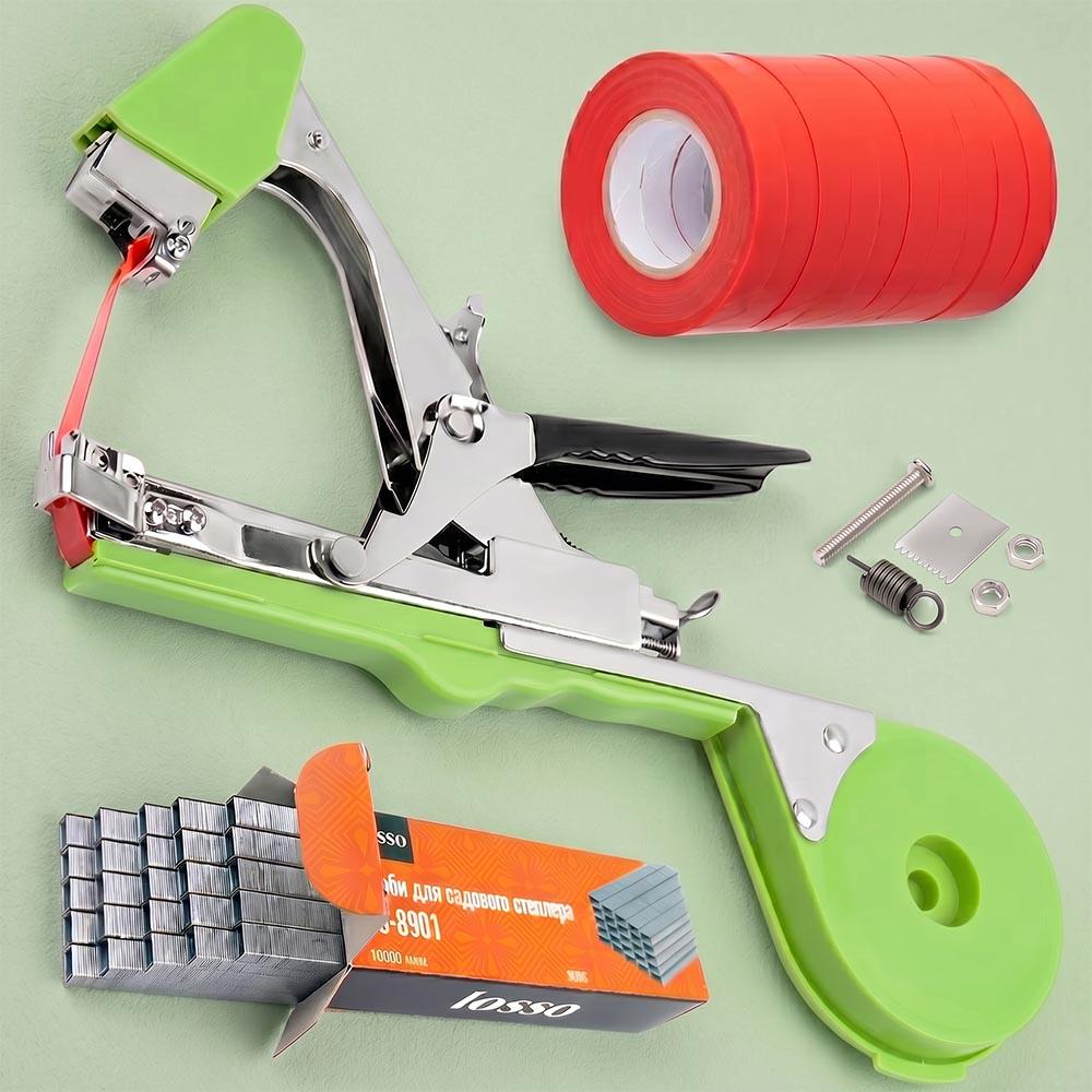 Степлер садовый для подвязки 330 м 10100 скоб Зеленый (0222 0001)