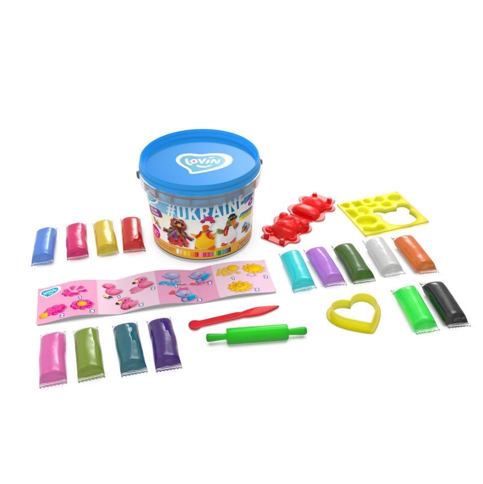Набір тіста для ліплення Lovin Відерце TM 41172 (RLT26048)