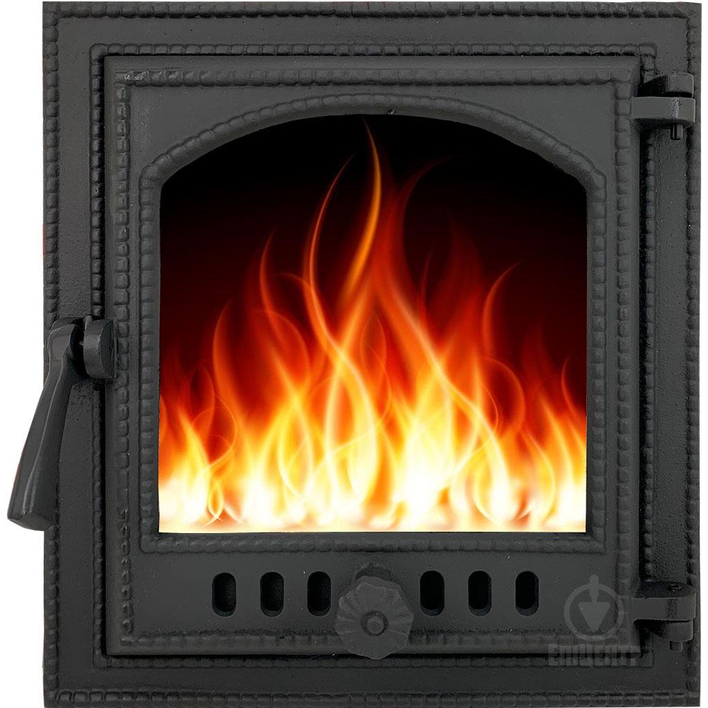 Дверцята для каміна Iron Fire Solo 370х400 мм