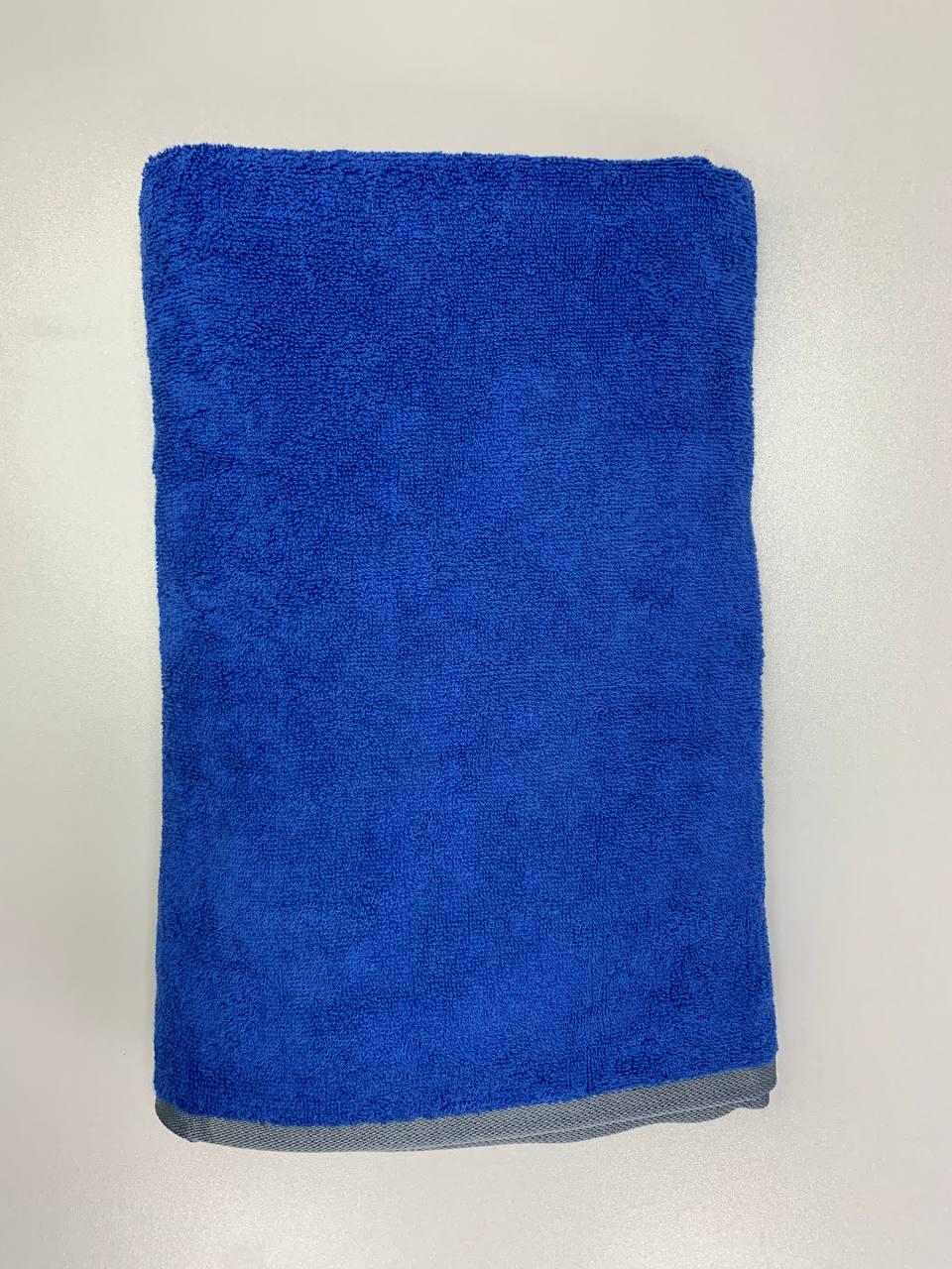 Рушник махровий 90х160см Синій (11068463)