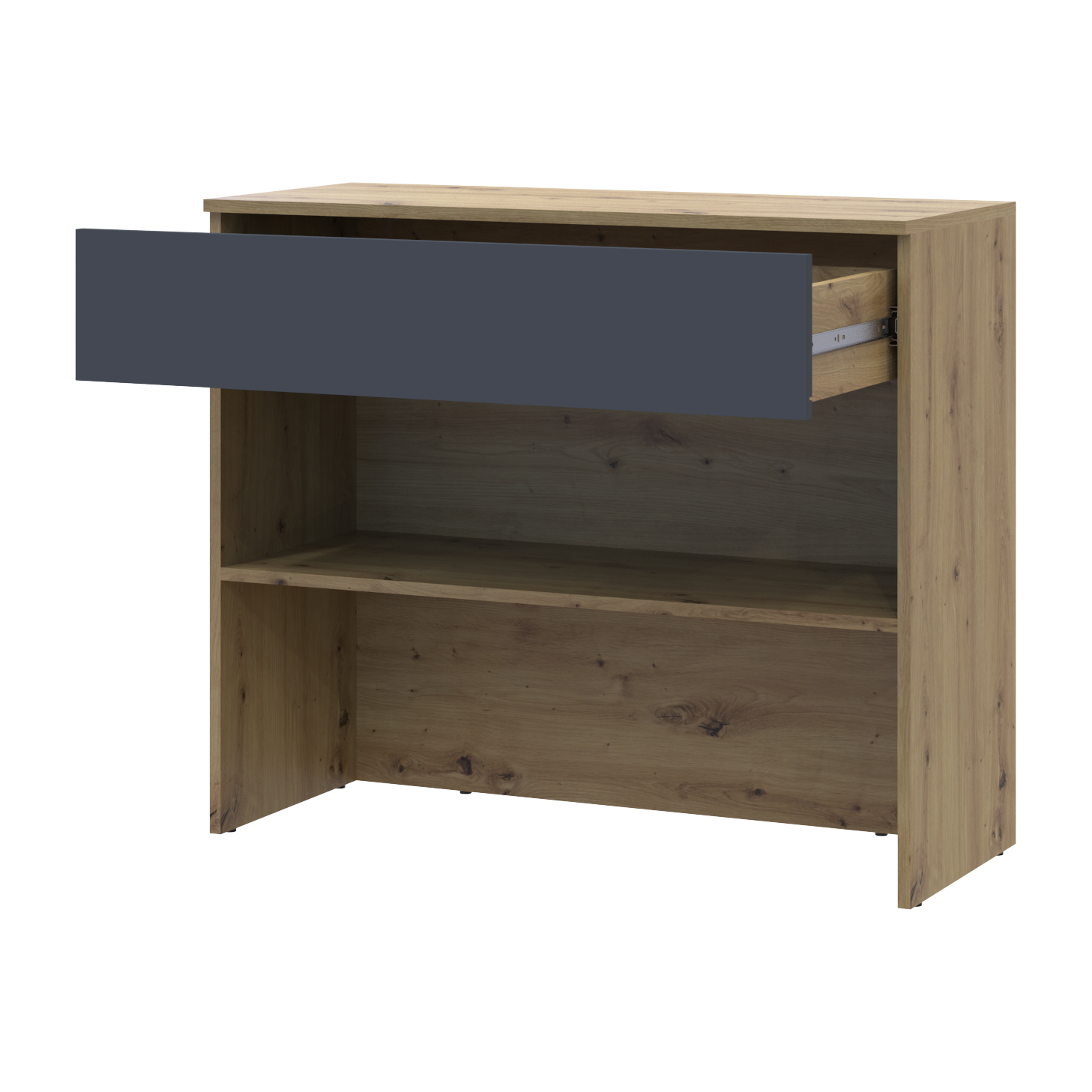 Тумба для обуви Doros Сплит 94х39х80 см Дуб Артизан/Графитовый (DRS-011461) - фото 2