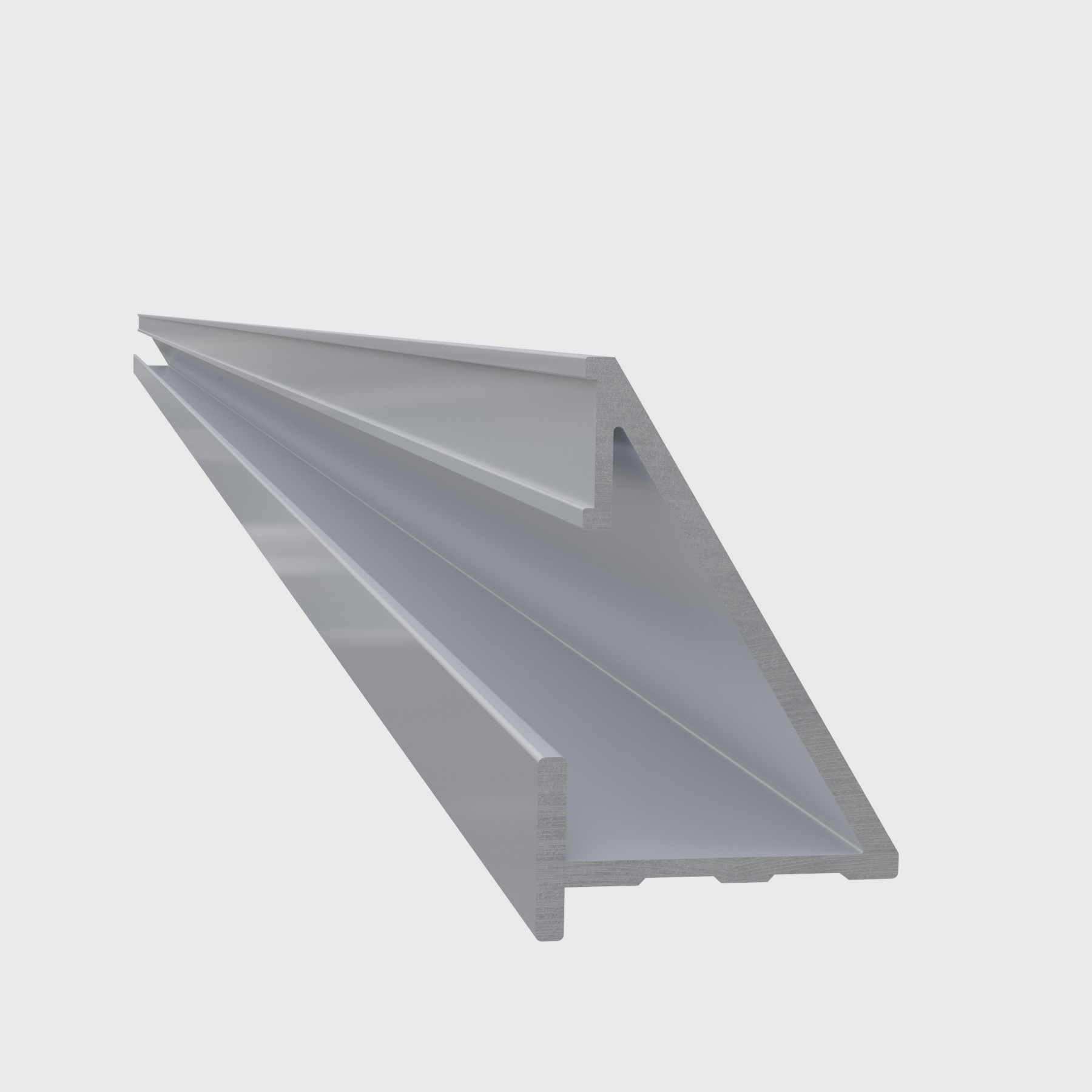 Микроплинтус алюминиевый Thinline MPV-301S 25x2600 мм Серебро (25445457) - фото 5