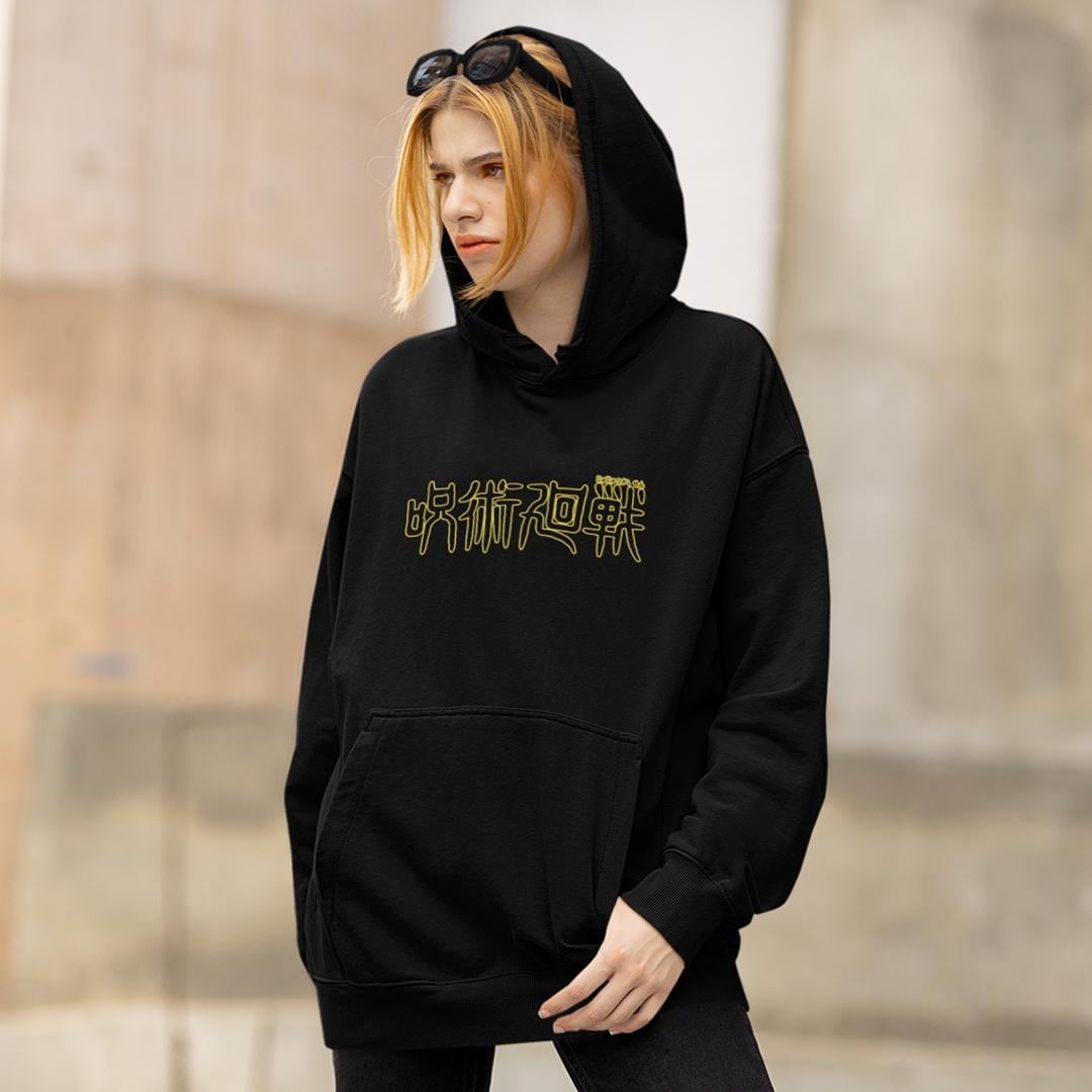 Худи флисовый женский Jujutsu Kaisen Jujutsushi M Черный (0000021800)