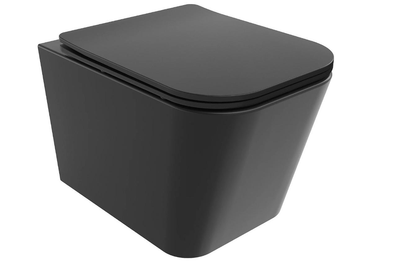 Унитаз подвесной Mexen TEO Slim Black Matt (2619557644)