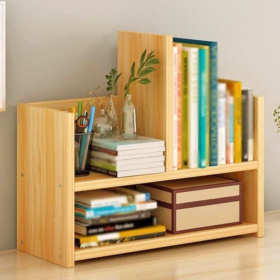 Полка книжная настольная из дерева Керин Карри (КПА-003703)