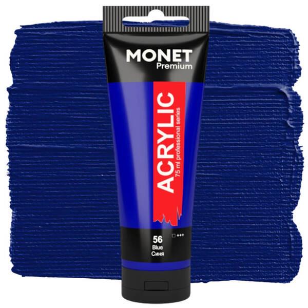 Акрилова фарба Monet 56 75 мл Синій (7503756) - фото 1 Акрилова фарба Monet 56 75 мл Синій (7503756) - фото 1