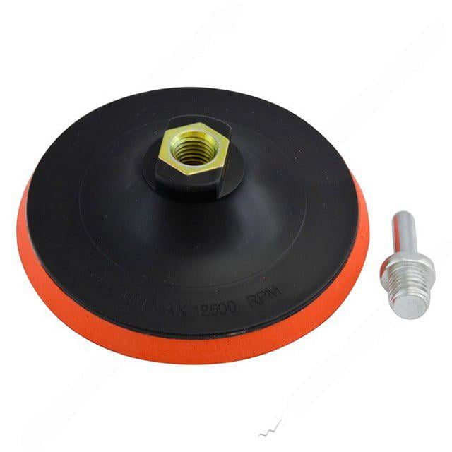 Насадка LT для дрилі і КШМ з липучкою 125 мм висота платформи 10 мм (140-10)