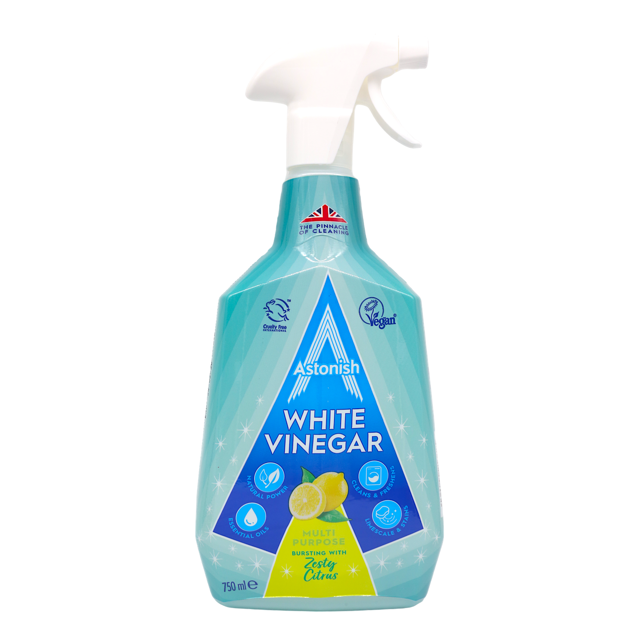 Средство чистящее Astonish Сочный Лимон универсальное с белым уксусом 750 мл (НФ-00006283)