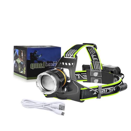 Фонарь налобный BL-A7-P50 2x18650 Zoom ЗУ microUSB Box (2245501994)