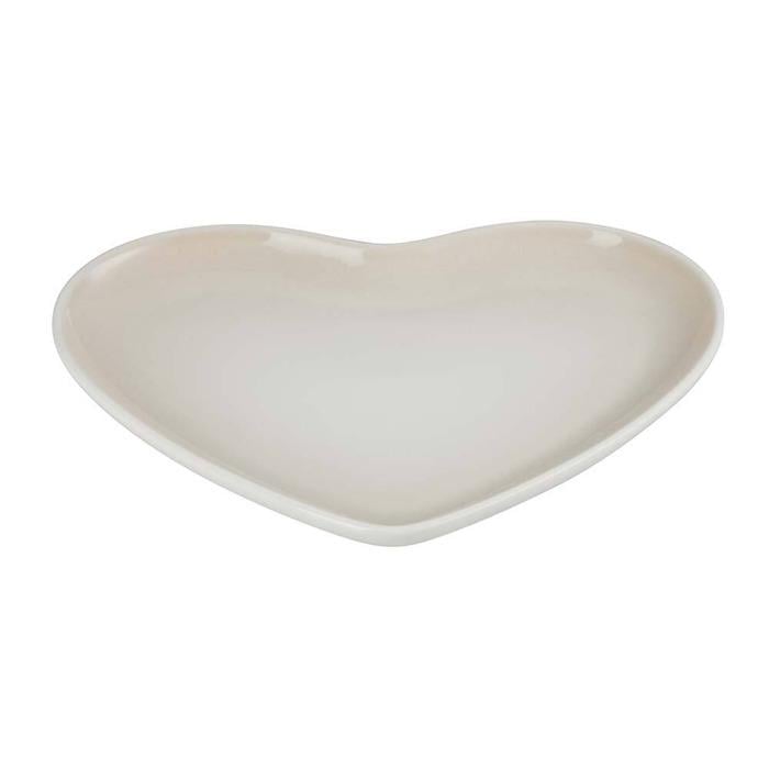 Тарілка Le Creuset Heart 23 см Бежевий (2622387)