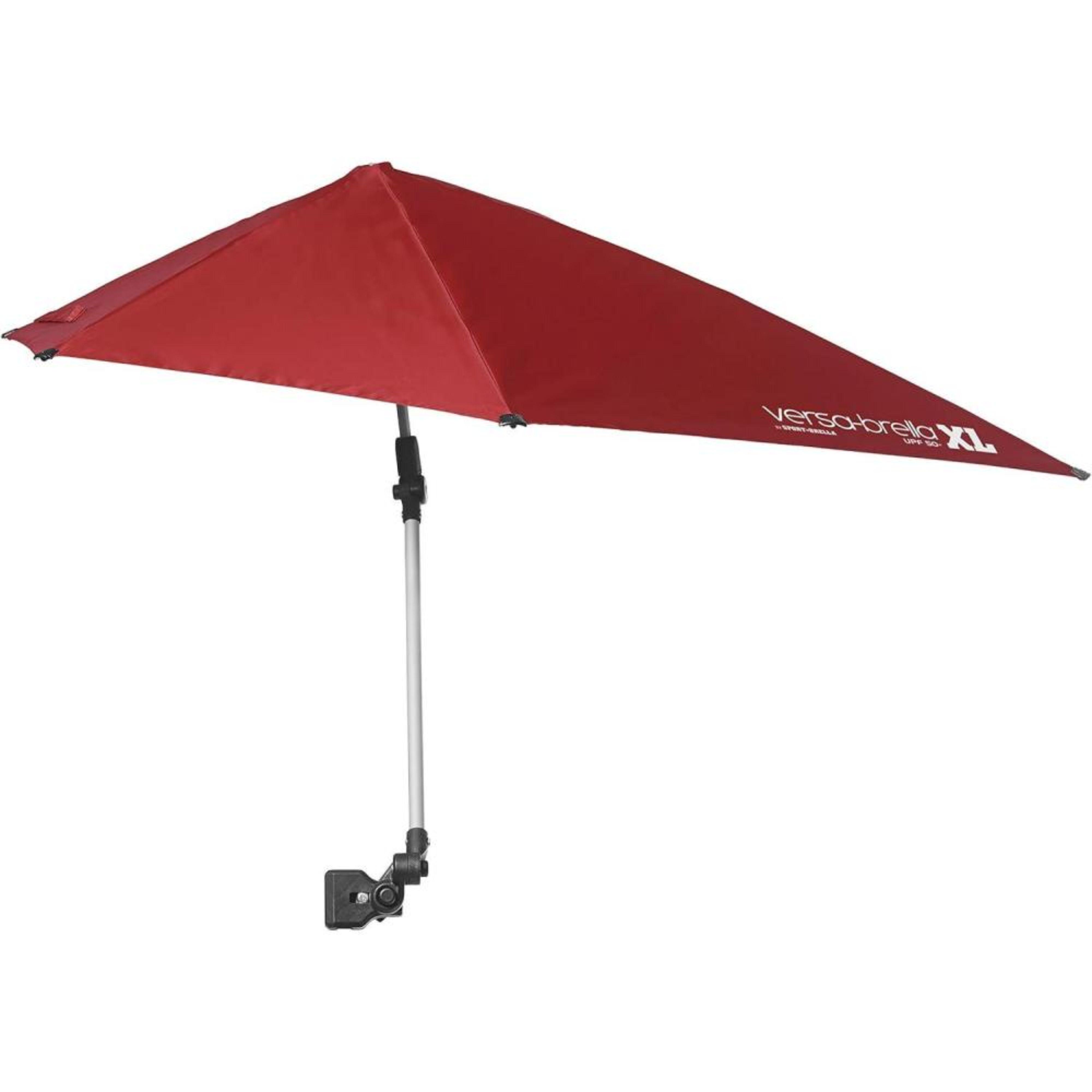 Парасолька Sport-Brella Versa-Brella XL UPF 50+ з двома 4-позиційними шарнірами та обертанням на 360° Червоний (3381)