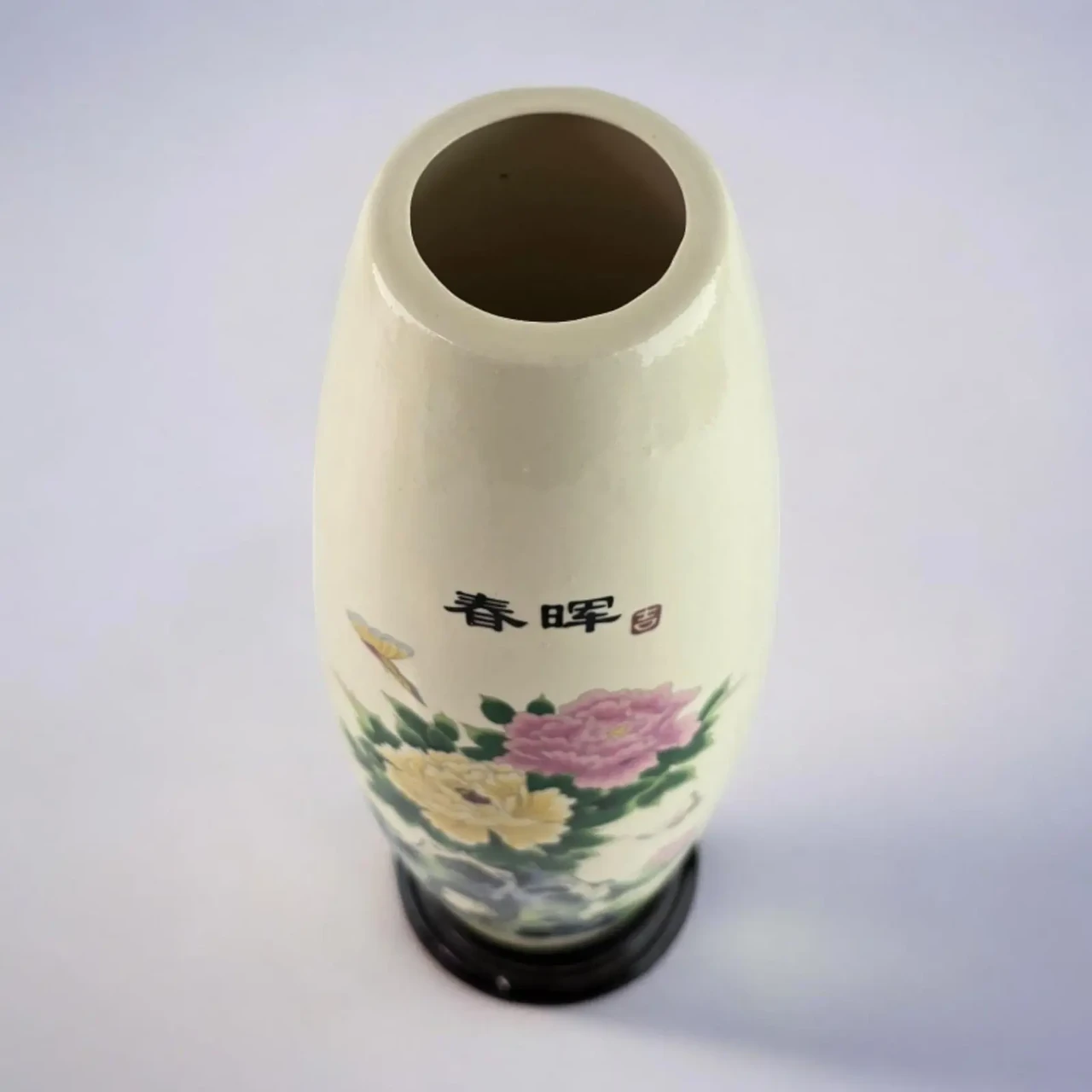 Ваза фарфоровая на подставке пиона 26х6,3х,6,3 см (32360D) - фото 5 Ваза фарфоровая на подставке пиона 26х6,3х,6,3 см (32360D) - фото 5