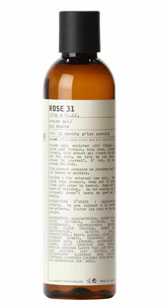 Гель для душа аналог Le Labo Rose 31 Shower Gel 237 мл (811901027870)
