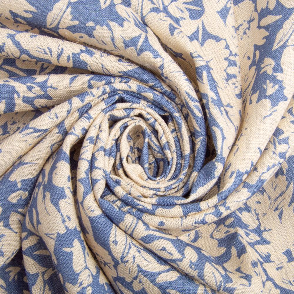 Ткань костюмно-платьяная лен с вискозой Миробелла 180 г/м2 140 см (26446)