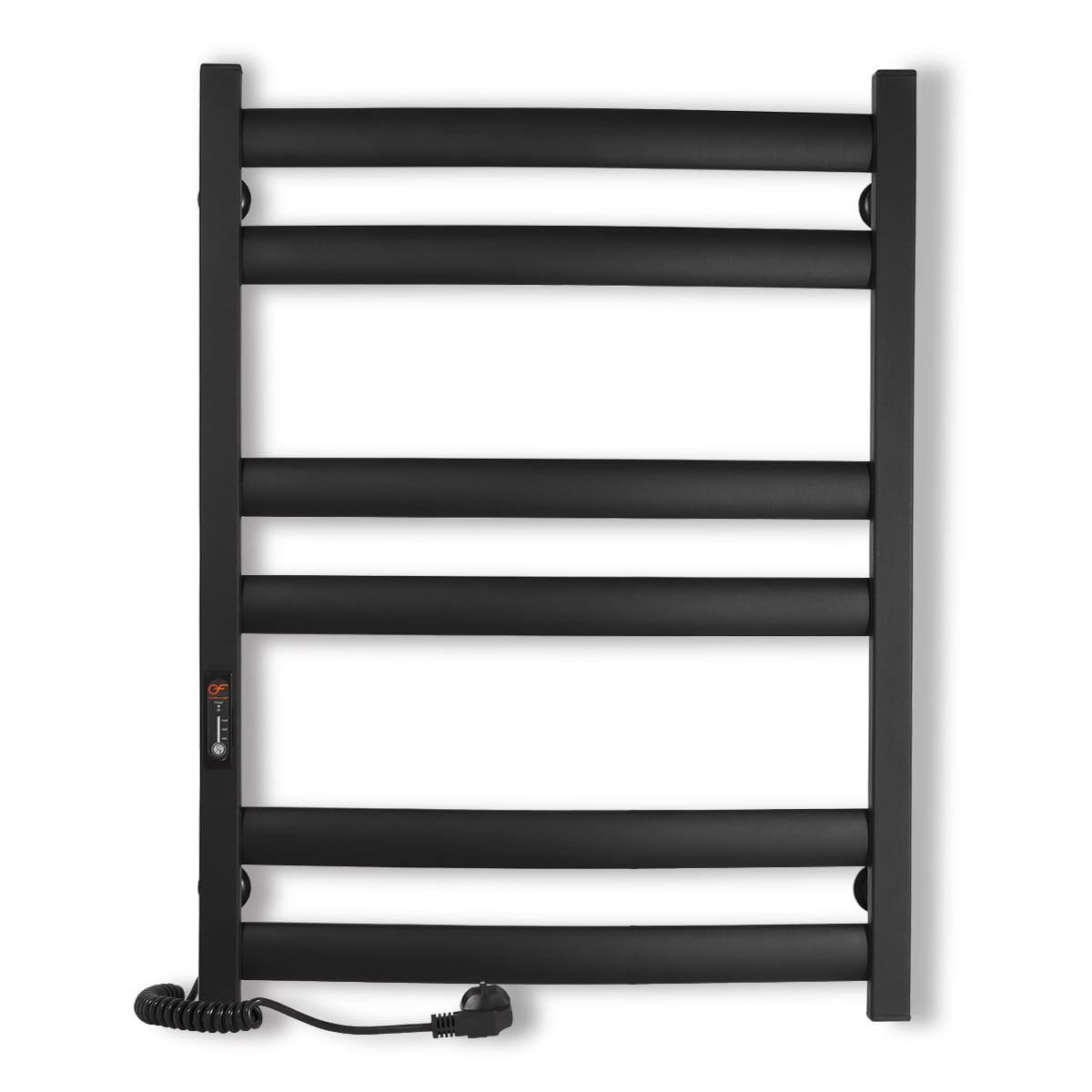 Полотенцесушитель электрический ERAFLYME 700L левый 500x700 см Черный - фото 3 Полотенцесушитель электрический ERAFLYME 700L левый 500x700 см Черный - фото 3