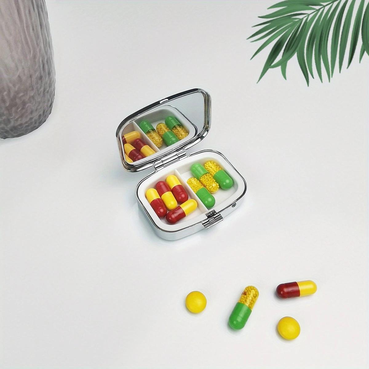 Таблетница Стрекоза металлическая на два отделения 5,5х4х1,5 см Разноцветный (D-0103) - фото 4 Таблетница Стрекоза металлическая на два отделения 5,5х4х1,5 см Разноцветный (D-0103) - фото 4