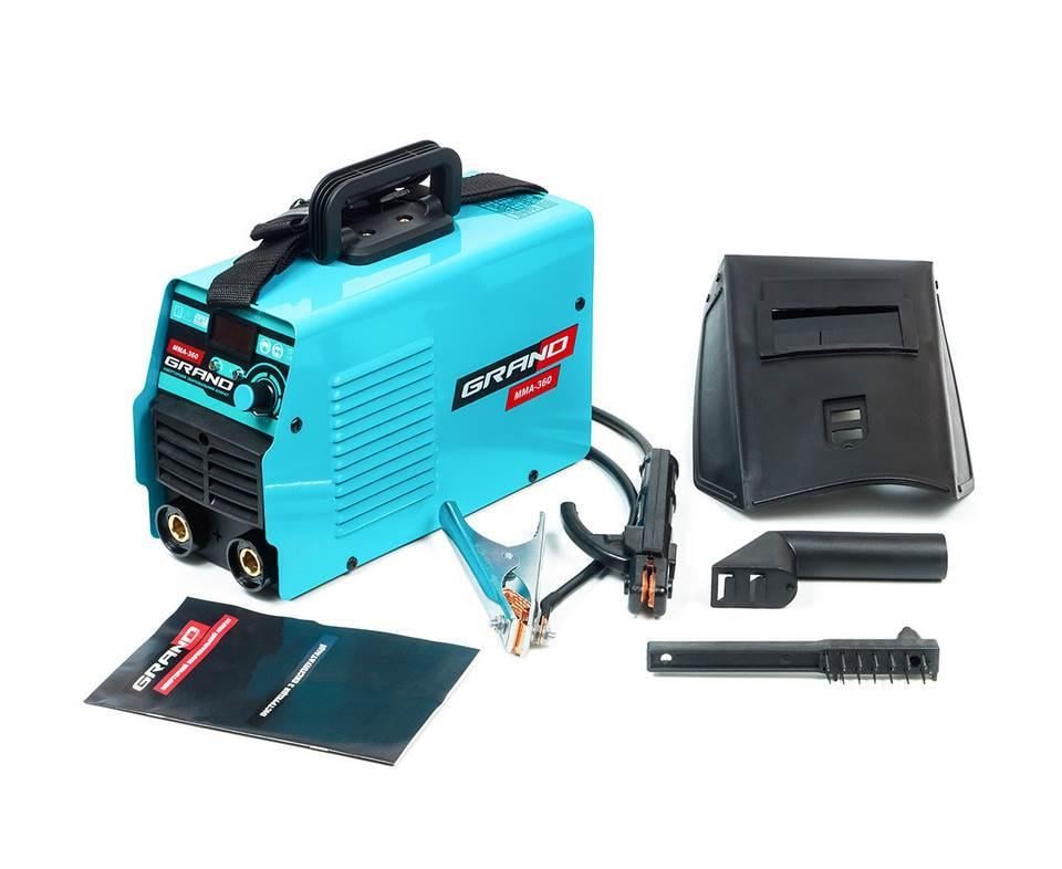 Сварочный инвертор Grand ММА-360 LCD-дисплей